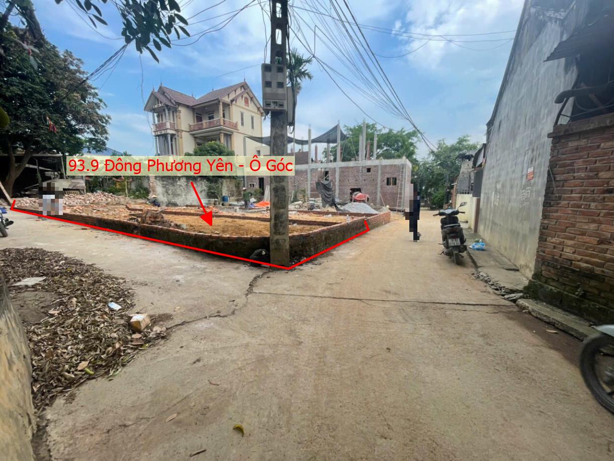Hình ảnh Bán Lô Góc 2 Mặt Tiền 93.9m Tại Đông Phương Yên Ô Tô Đỗ Tận Đất Gần Trục Kinh Doanh Sát QL6A 
