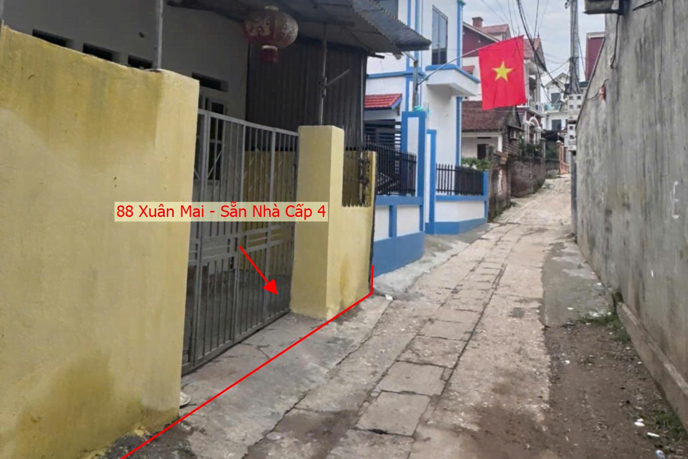 Hình ảnh Bất Động Sản Xuân Mai Bán Nhà Cấp 4 Ngay Trung Tâm Xã Xuân Mai Ô Tỗ Đỗ Tận Cửa Thuộc Làn 2 QL21A 