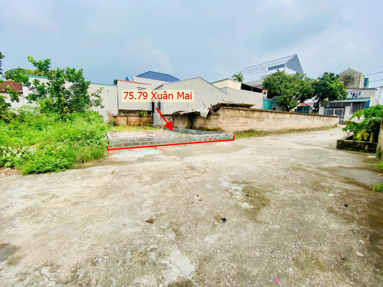 Hình ảnh Bán Thửa Đất 75.79m Tại Xuân Mai Full Thổ Cư Ô Tô Đỗ Tận Đất Gần QL6A Đang Triển Khai Mở Rộng 