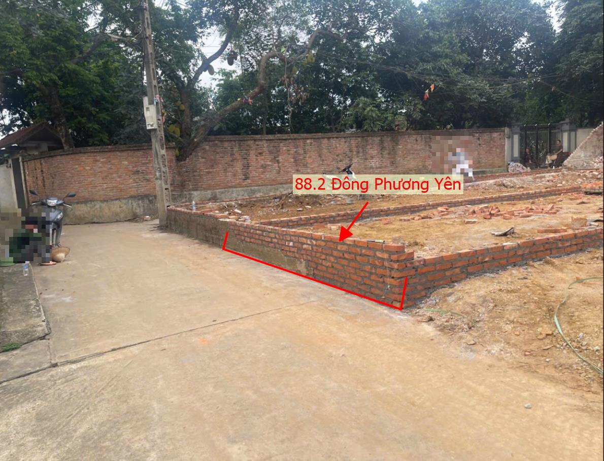 Hình ảnh Bán Đất Full Thổ Cư 88.2m Tại Đông Phương Yên Ô Tô Vào Tận Đất Sát QL6A Đang Triển Khai Mở Rộng 
