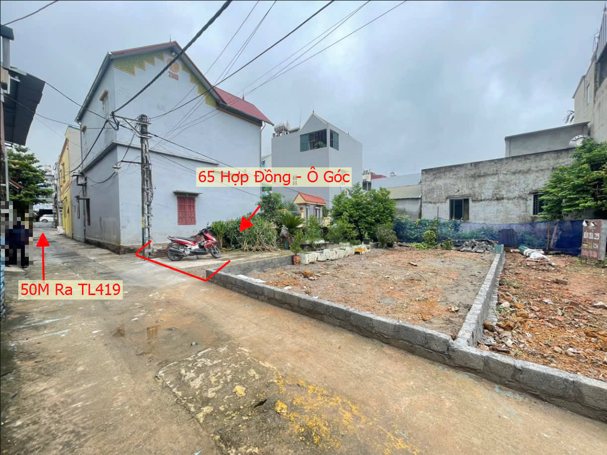 Hình ảnh Bất Động Sản Quảng Bị Bán Đất Phân Lô Khu Vực Hợp Đồng Lô Góc 2 Mặt Thoáng Đường Thông Ô Tô Gần TL419