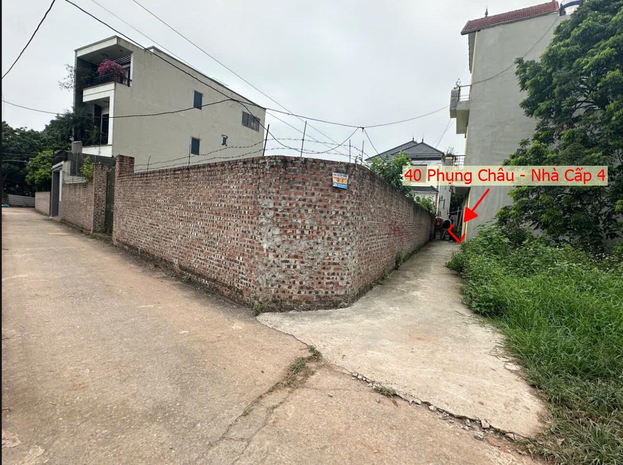 Hình ảnh Bất Động Sản Chương Mỹ Bán Nhà Cấp 4 Khu Vực Phụng Châu Sát Trục Chính Kinh Doanh Liên Xã Giá Chỉ Vài Tỷ