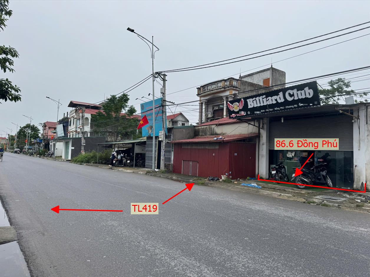 Hình ảnh Bất Động Sản Hòa Phú Bán Đất Sẵn Nhà Cấp 4 Khu Vực Đồng Phú Bám Mặt Đường Kinh Doanh TL419