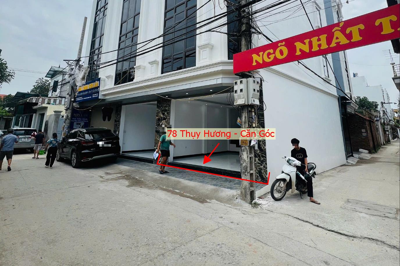 Hình ảnh Bán Căn Góc 4 Tầng 78m Tại Thụy Hương Ô Tô Đỗ Tận Cửa Gần Trục Chính Kinh Doanh Liên Xã
