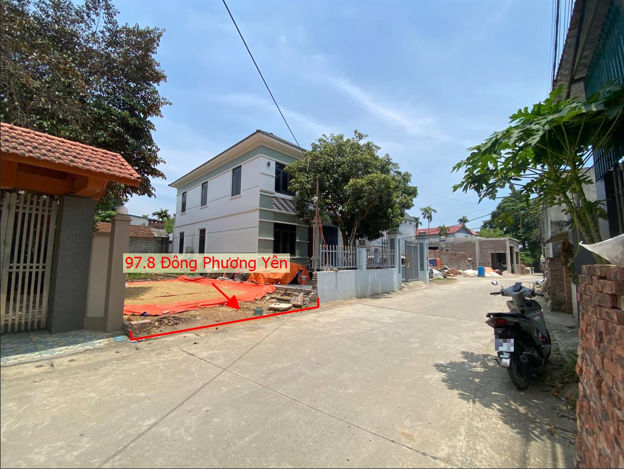 Hình ảnh Bất Động Sản Phú Nghĩa Bán Đất Khu Vực Đông Phương Yên Đường Ô Tô Tránh Sát Trục Kinh Doanh Liên Xã 