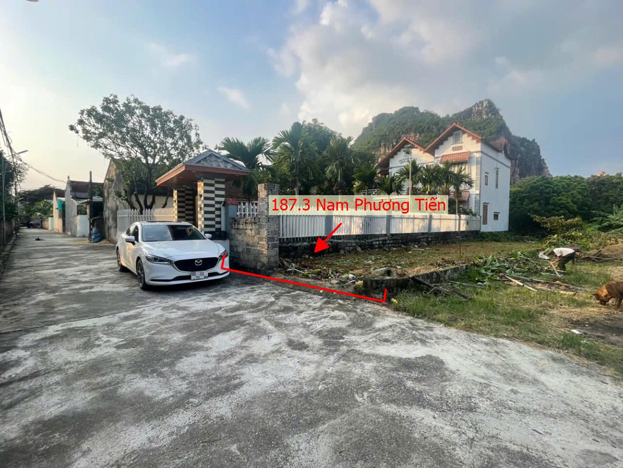 Hình ảnh Bán Thửa Đất 187.3m Tại Nam Phương Tiến Đường Thông Ô Tô Sát Trục Kinh Doanh Gần Đường QL21A 
