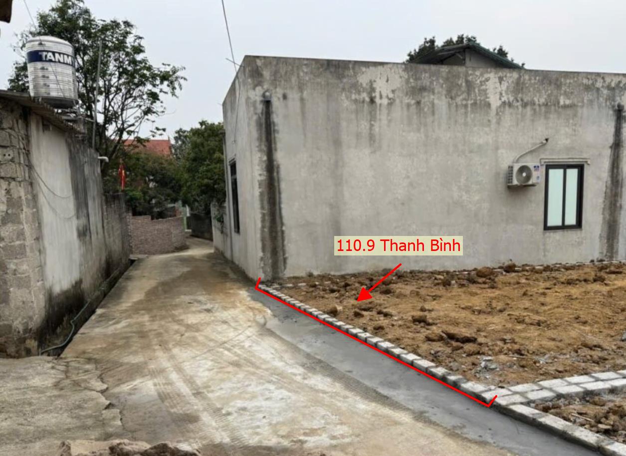 Hình ảnh Bán Thửa Đất Full Thổ Cư 110.9M2 Tại Xã Thanh Bình Ngay Gần QL6A Đan Triển Khai Mở Rộng 