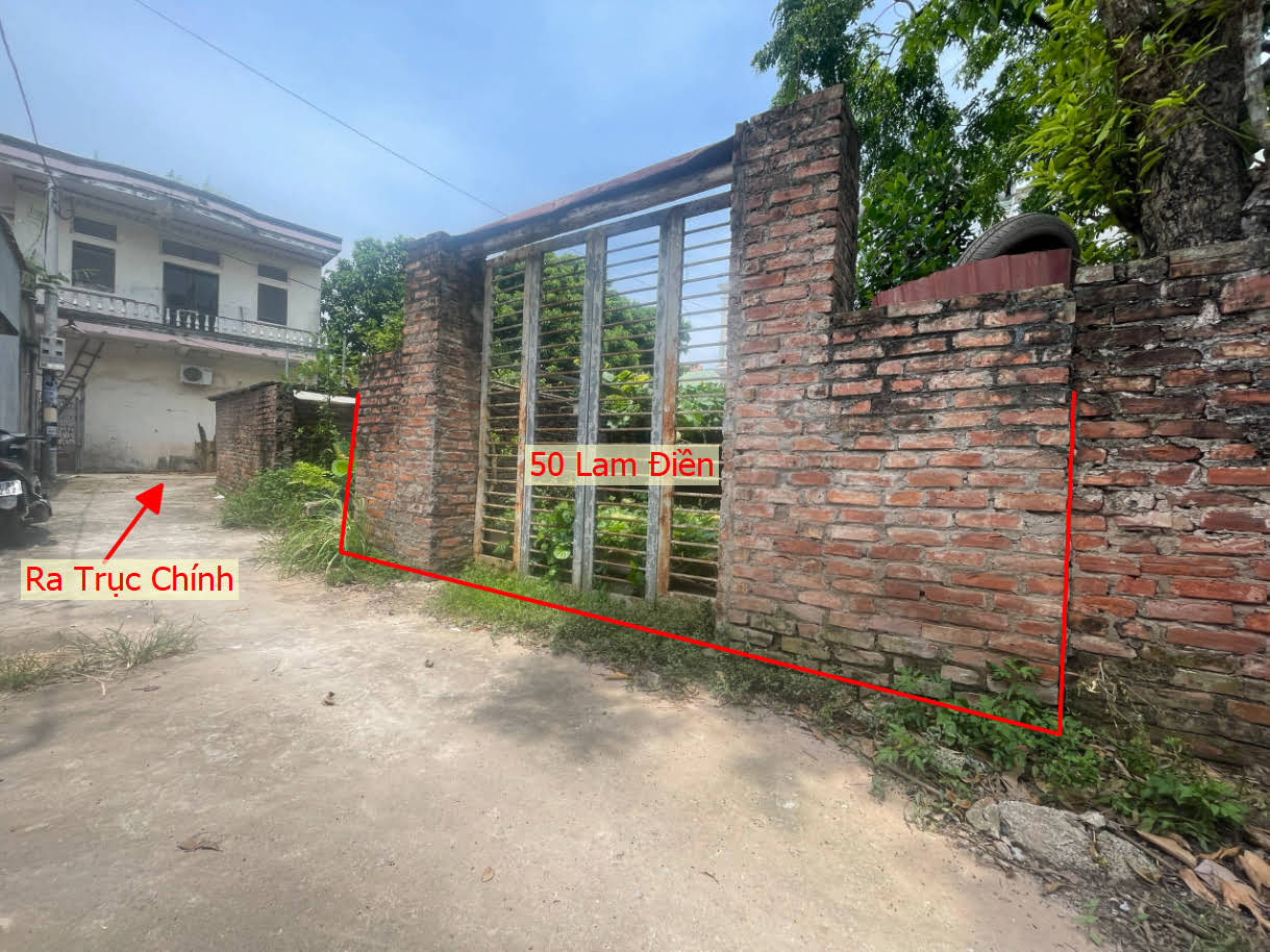 Hình ảnh Bất Động Sản Quảng Bị Bán Đất khu Vực Lam Điền Full Thổ Cư Ô Tô Đỗ Tận Đất Sát Trục Kinh Doanh Liên Xã 