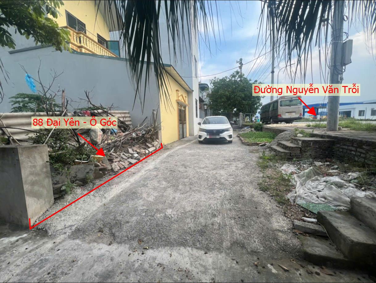 Hình ảnh Bất Động Sản Chương Mỹ Bán Đất Khu Vực Đại Yên Lô Góc 2 Mặt Tiền Bám Mặt Đường Kinh Doanh Nguyễn Văn Trỗi