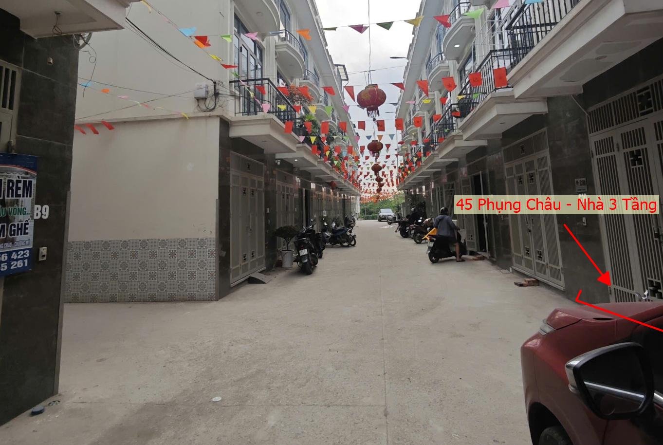 Hình ảnh Bất Động Sản Chương Mỹ Bán Nhà Thương Mại Khu Vực Phụng Châu Ô Tô Đỗ Tận Cửa Sát Mặt Đường Kinh Danh Dối Diện Trường Học 