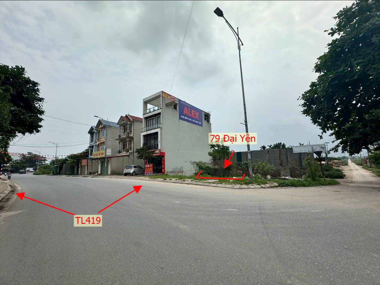 Hình ảnh Bán Đất Đại Yên Mặt Đường Kinh Doanh TL419 Tặng Kèm Trục Lưu Không Đường 12M Giá Chỉ Vài Tỷ 