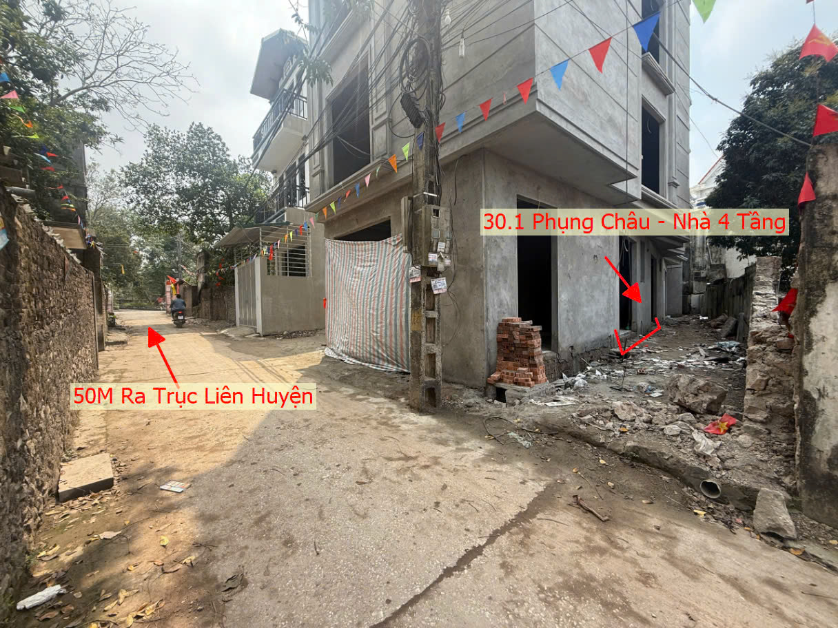 Hình ảnh Bán Nhà Thương Mại Tại Phụng Châu Chương Mỹ Sát Mặt Đường Kinh Doanh Liên Huyện 