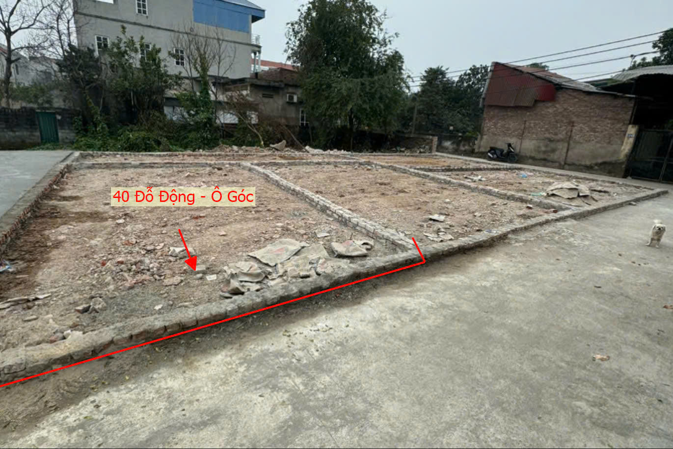 Hình ảnh Bán Lô Góc 2 Mặt Thoáng Sát Trục Kinh Doanh Liên Xã Ngay Trung Tâm Xã Đỗ Động Thanh Oai 