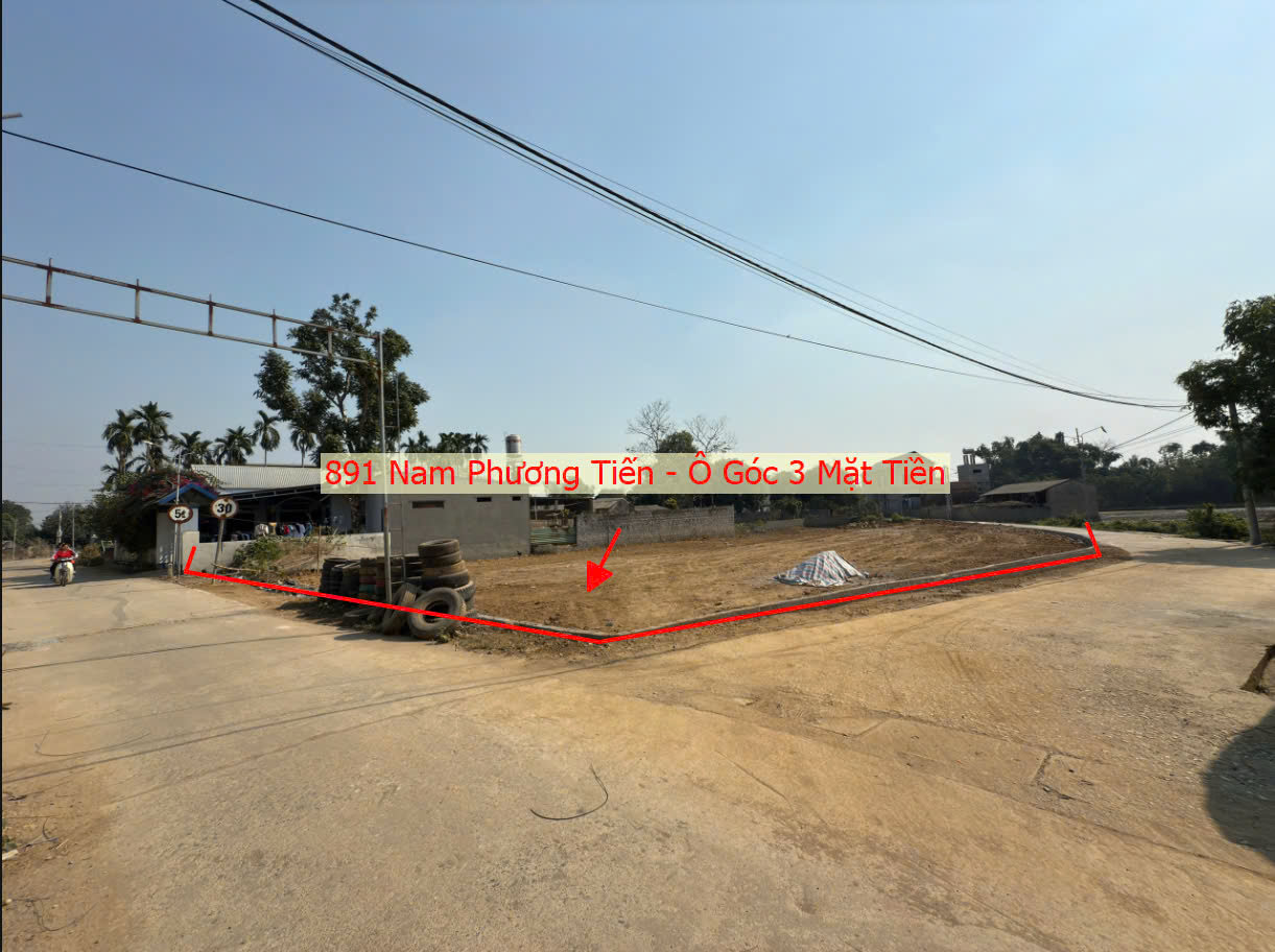 Hình ảnh Bán Lô Góc 2 Mặt Tiền Tại Nam Phương Tiên Ô Tô Vào Tận Đất Sát Trục Kinh Doanh 