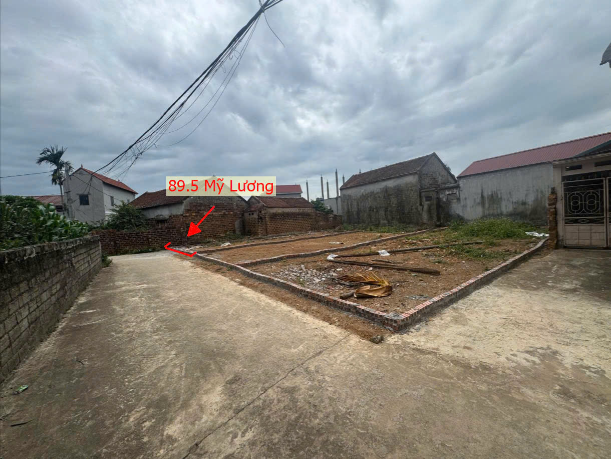 Hình ảnh Đất Phân Lô Xã Mỹ Lương Sát Trục Kinh Doanh Liên Xã Gần Trường Học Các Cấp Giá Chỉ Hơn Tỷ