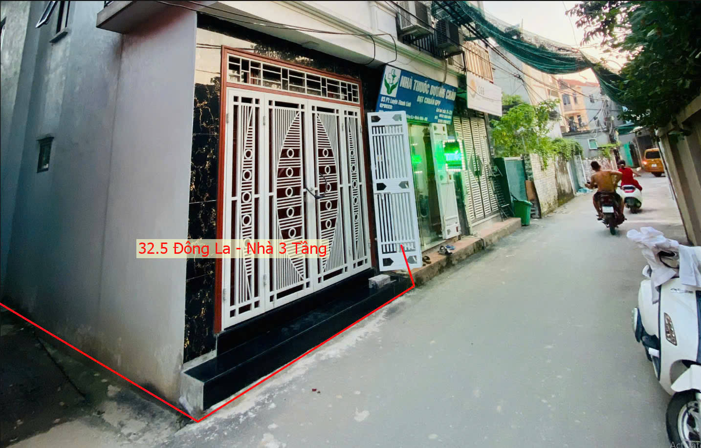 Hình ảnh Bán Căn Góc 3 Tầng 2 Mặt Tiền Ô Tô Đỗ Tận Cửa Ngay Trung Tâm Xã Đông La Hoài Đức 