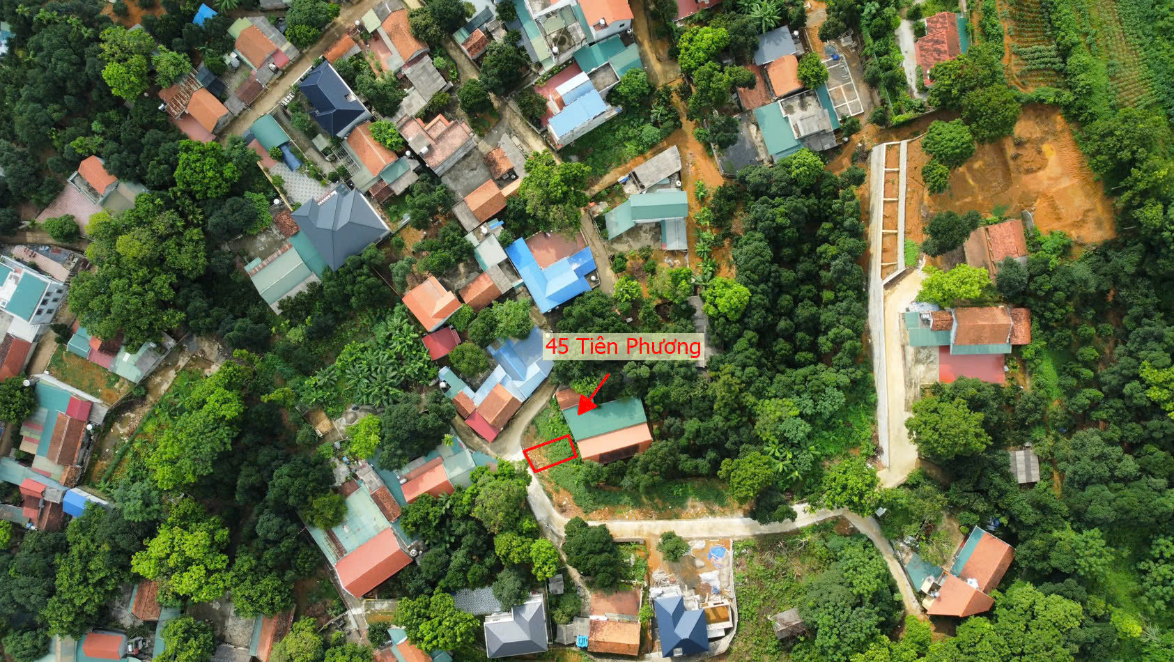 Hình ảnh Bán Đất Phân Lô 45M2 Tại Tiên Phương Ô Tô Vào Tận Đất Gần Đường QL6A Đang Mở Rộng 