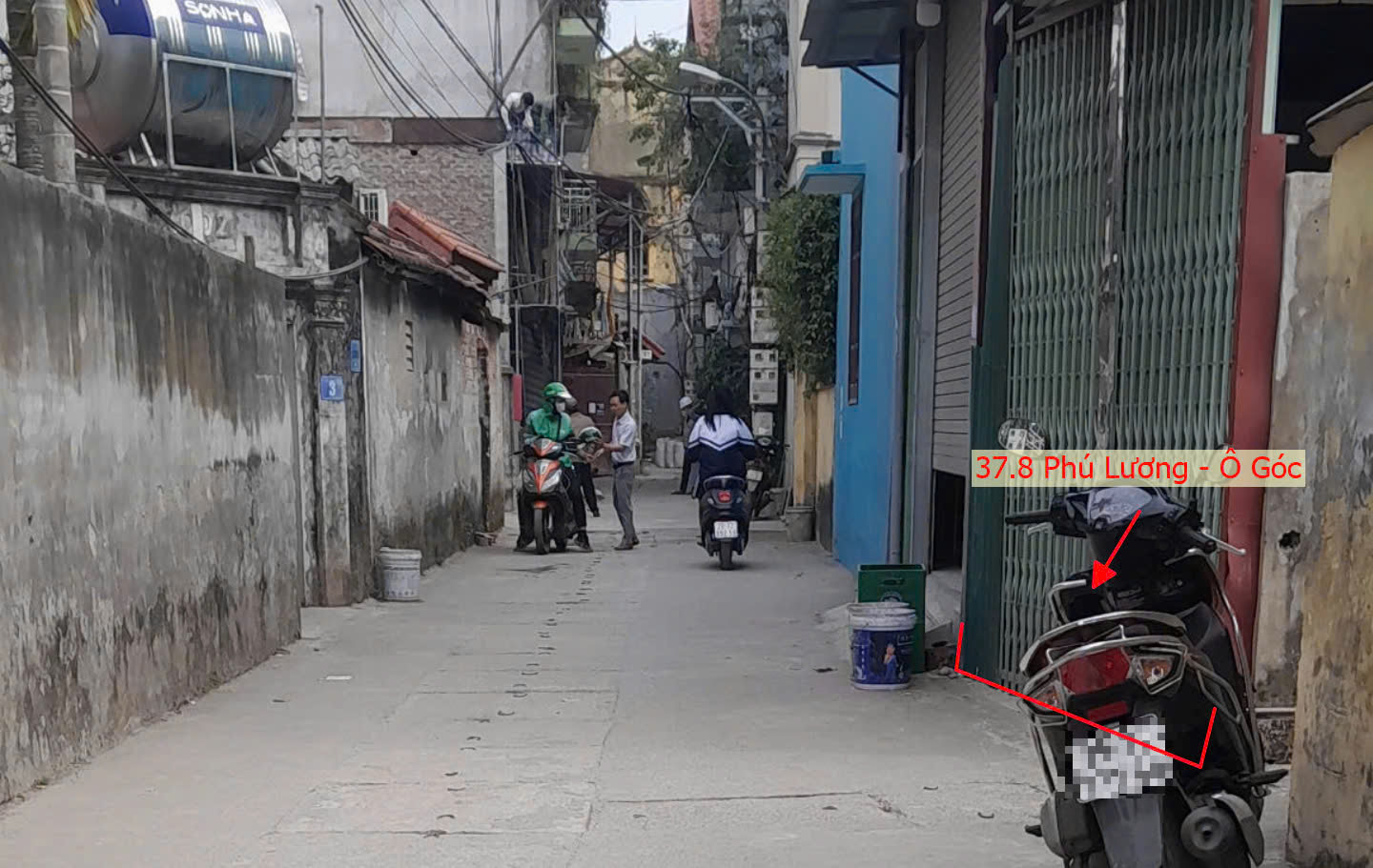 Hình ảnh Bán Lô Góc 2 Mặt Tiền Sẵn Nhà Cấp 4 Ô Tô Đỗ Tận Cửa Gần Trục Kinh Doanh Tại Phú Lương Hà Đông