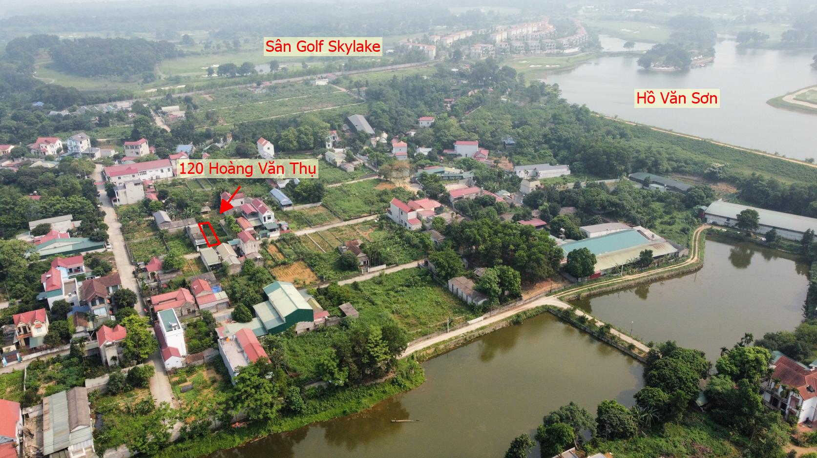 Hình ảnh Đất Tái Định Cư Hoàng Văn Thụ 120m Đường thông Ô Tô Sát Hồ Văn Sơn Khu Nghỉ Dưỡng Skylake