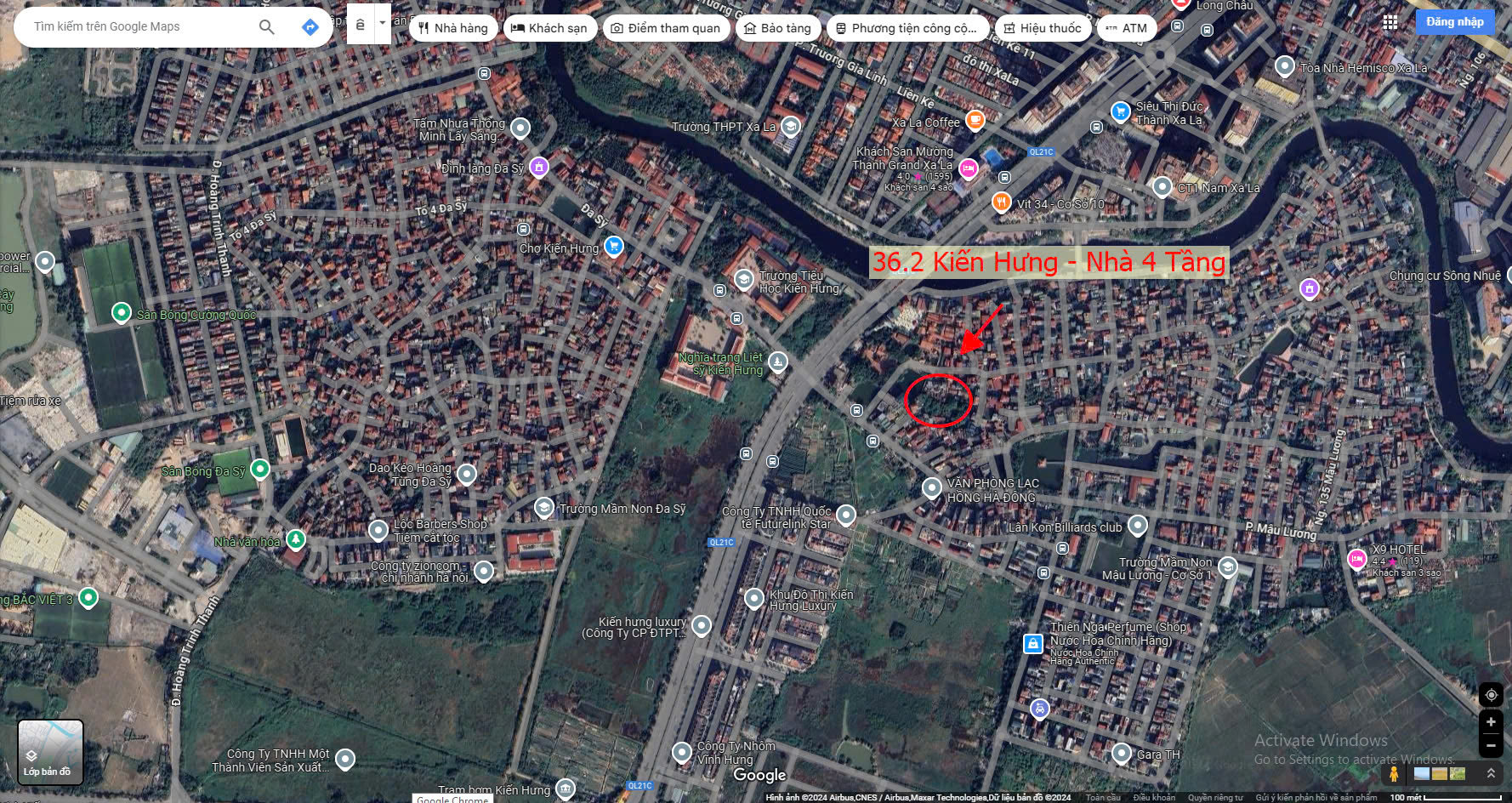 Hình ảnh Bán Nhà 4 Tầng Sát Mặt Đường Kinh Doanh Gần QL21C Ngay Trung Tâm Phường Kiến Hưng Hà Đông