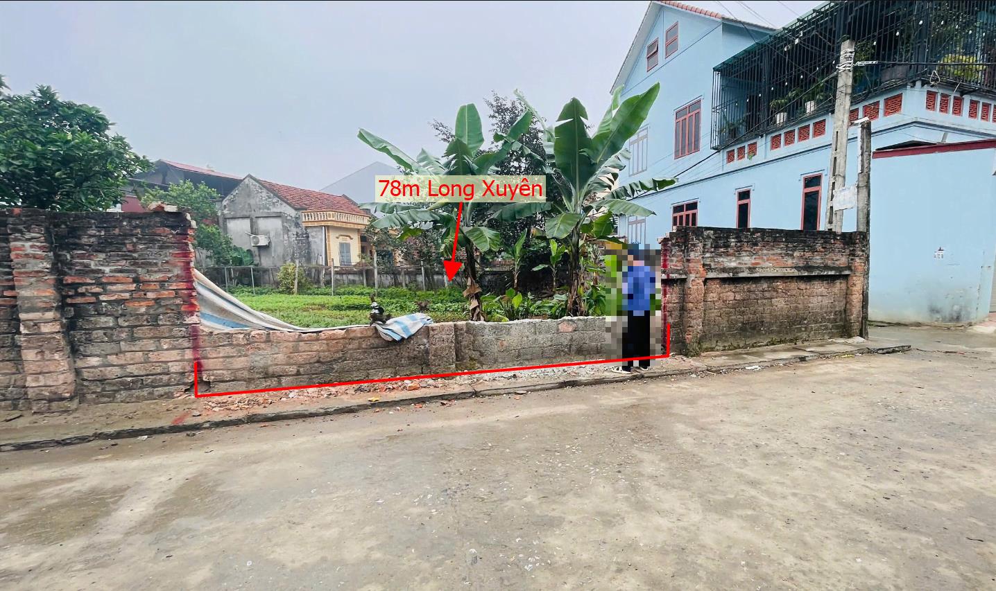 Hình ảnh Bán Lô Đất 78m Tại Long Xuyên Phúc Thọ Bám Đường Bê Tông Ô Tô Vào Tận Đất Dân Cư Đông Đúc Giá Đầu Tư