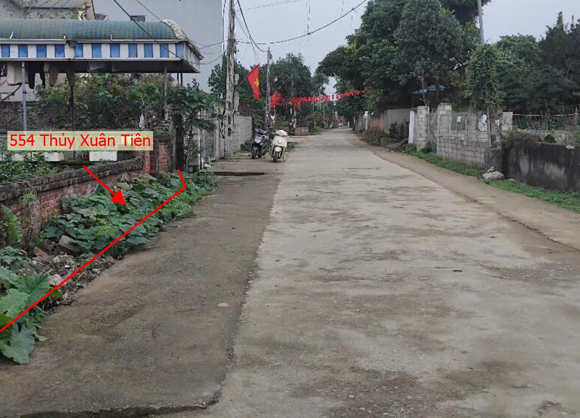 Hình ảnh Bán Thửa Đất 554m Tại Thủy Xuân Tiên Mặt Trục Kinh Doanh Thôn Ngay Sau Nhà Máy Bê Tông Xuân Mai