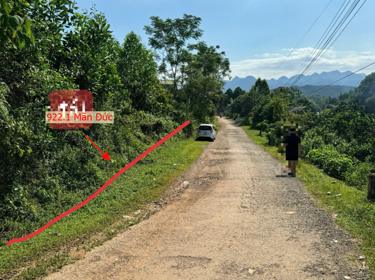 Hình ảnh Bán Đất Thị Trấn Mãn Đức Đường Ô Tô Tránh Sát Trục Kinh Doanh Giá Chỉ Vài Trăm Triệu 