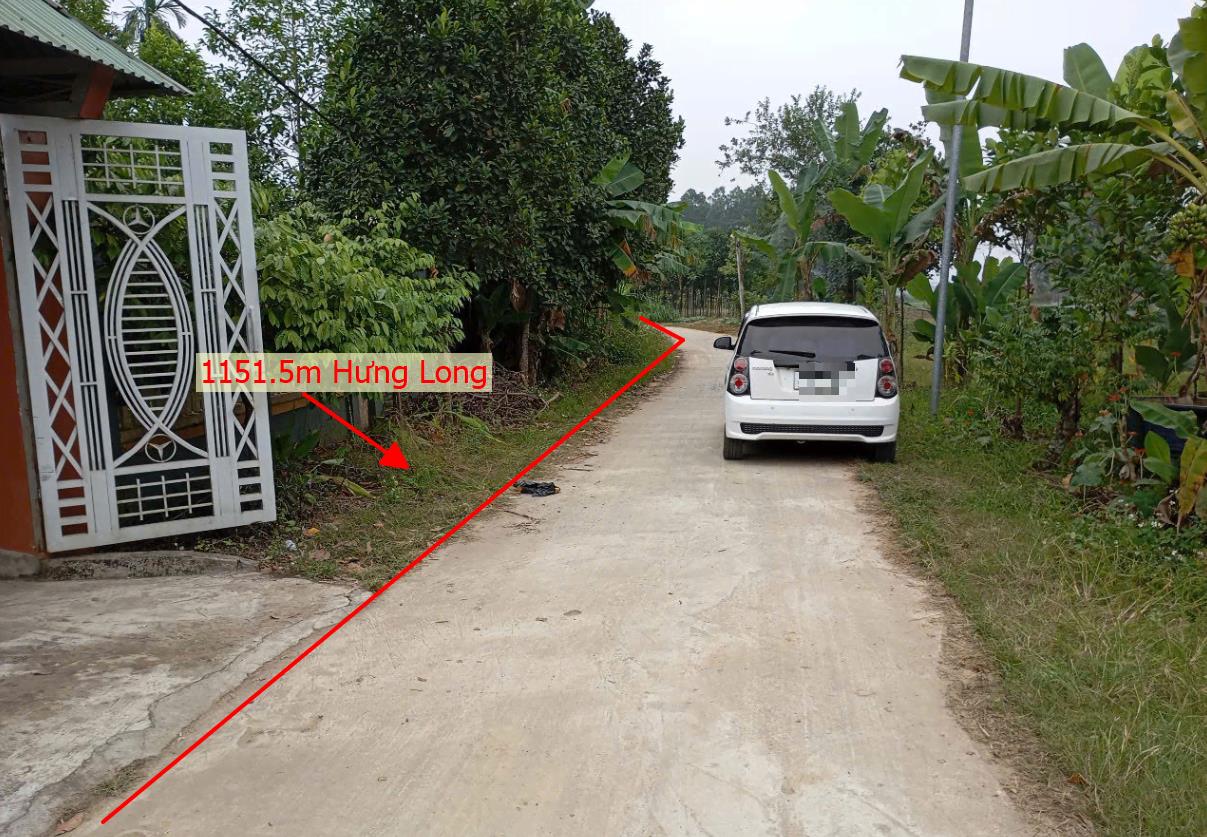 Hình ảnh Bán Lô Đất 1151.5m Tại Hưng Long Yên Lập Bám Đường Bê Tông Ô Tô Vào Tận Đất Sẵn Nhà Chỉ Việc Đến Ở