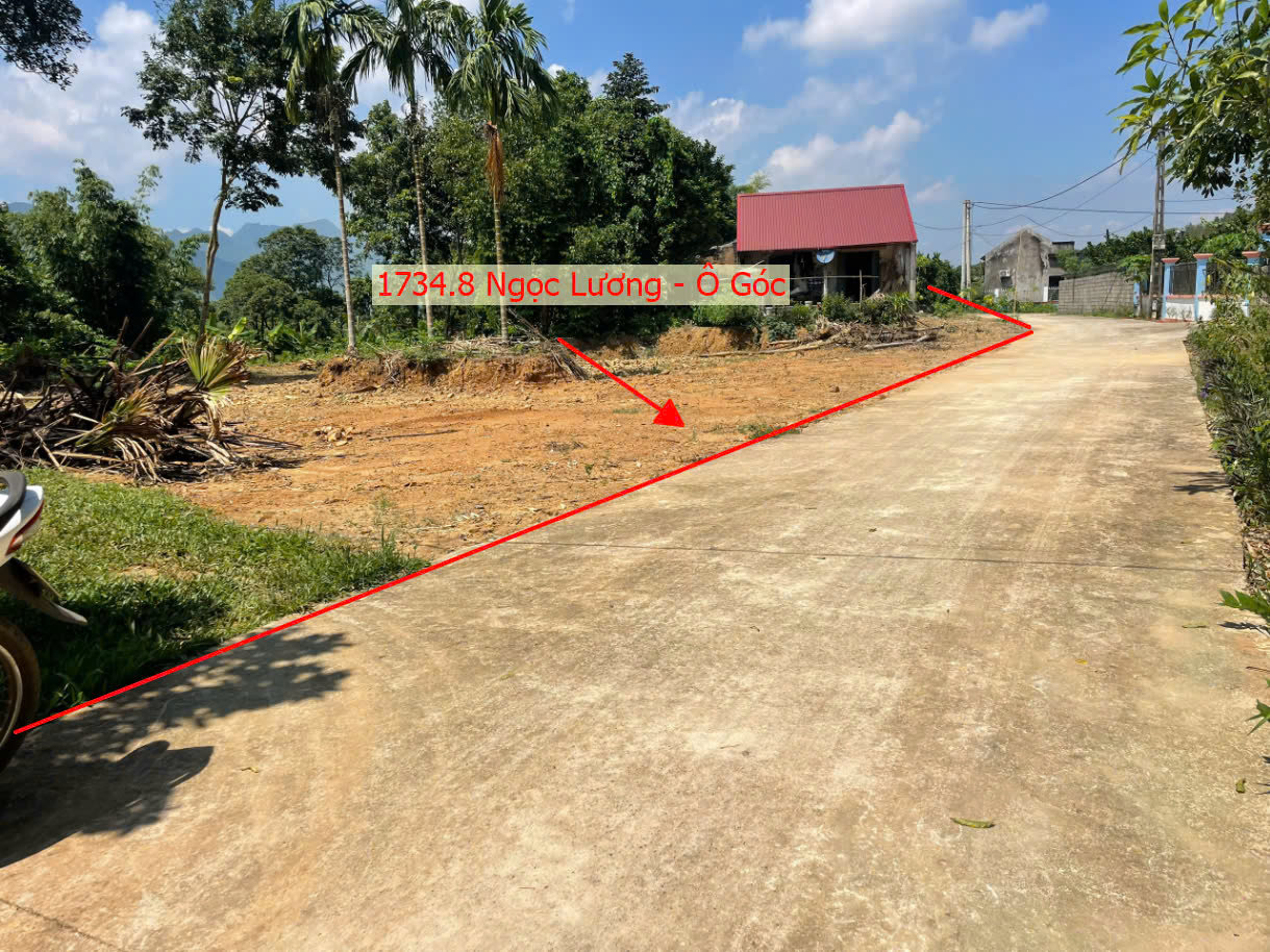 Hình ảnh Bán Lô Góc 2 Mặt Thoáng Ô Tô Đỗ Tận Đất Sẵn Nhà Cấp 4 Tại Ngọc Lương Yên Thủy Gần QL21B 