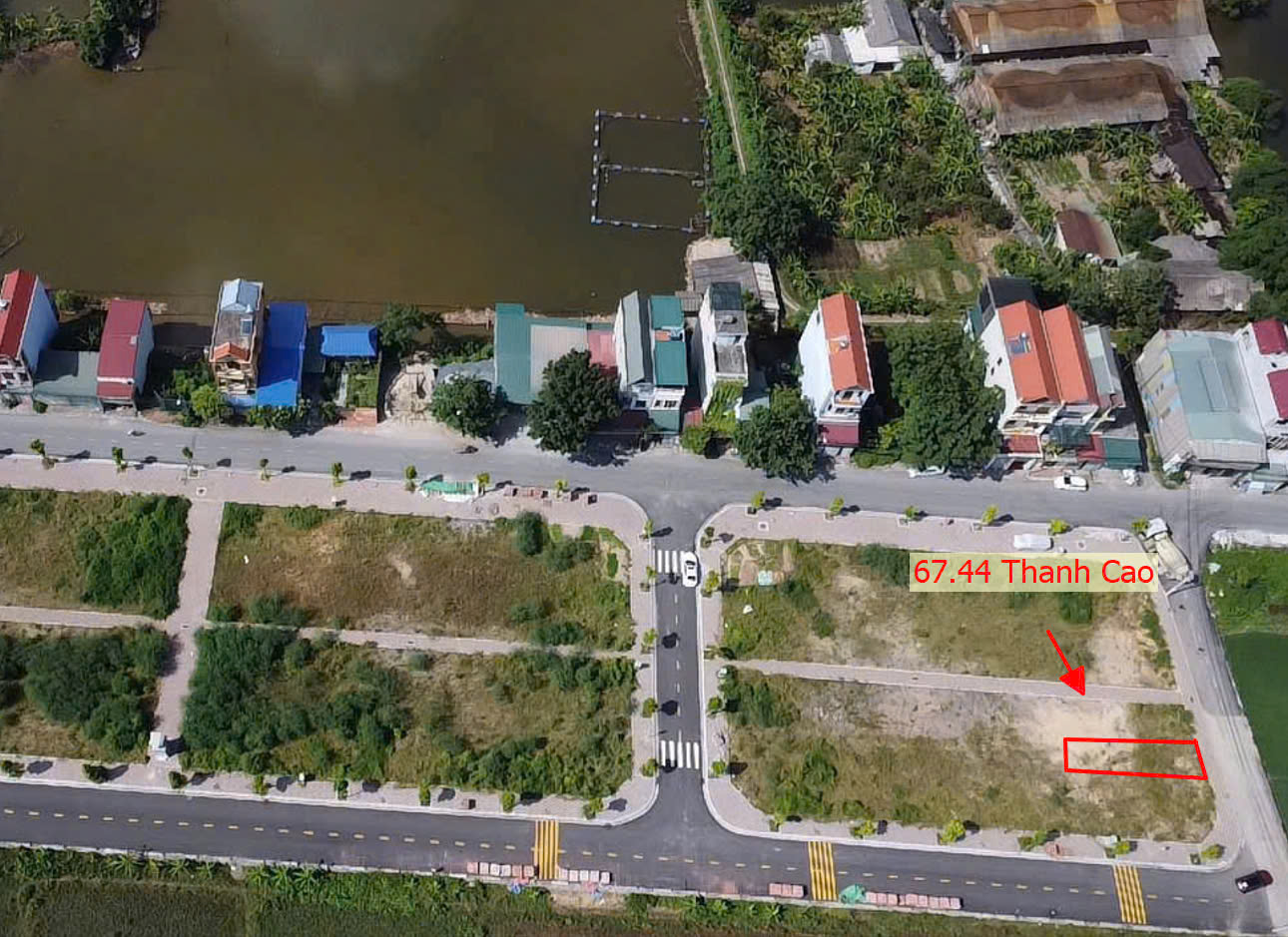 Hình ảnh Bán Đất Đấu Giá Khu Ngõ Ba Xã Thanh Cao Ngay Trung Tâm Hành Chính Xã - Đất Đấu Giá Thanh Oai 