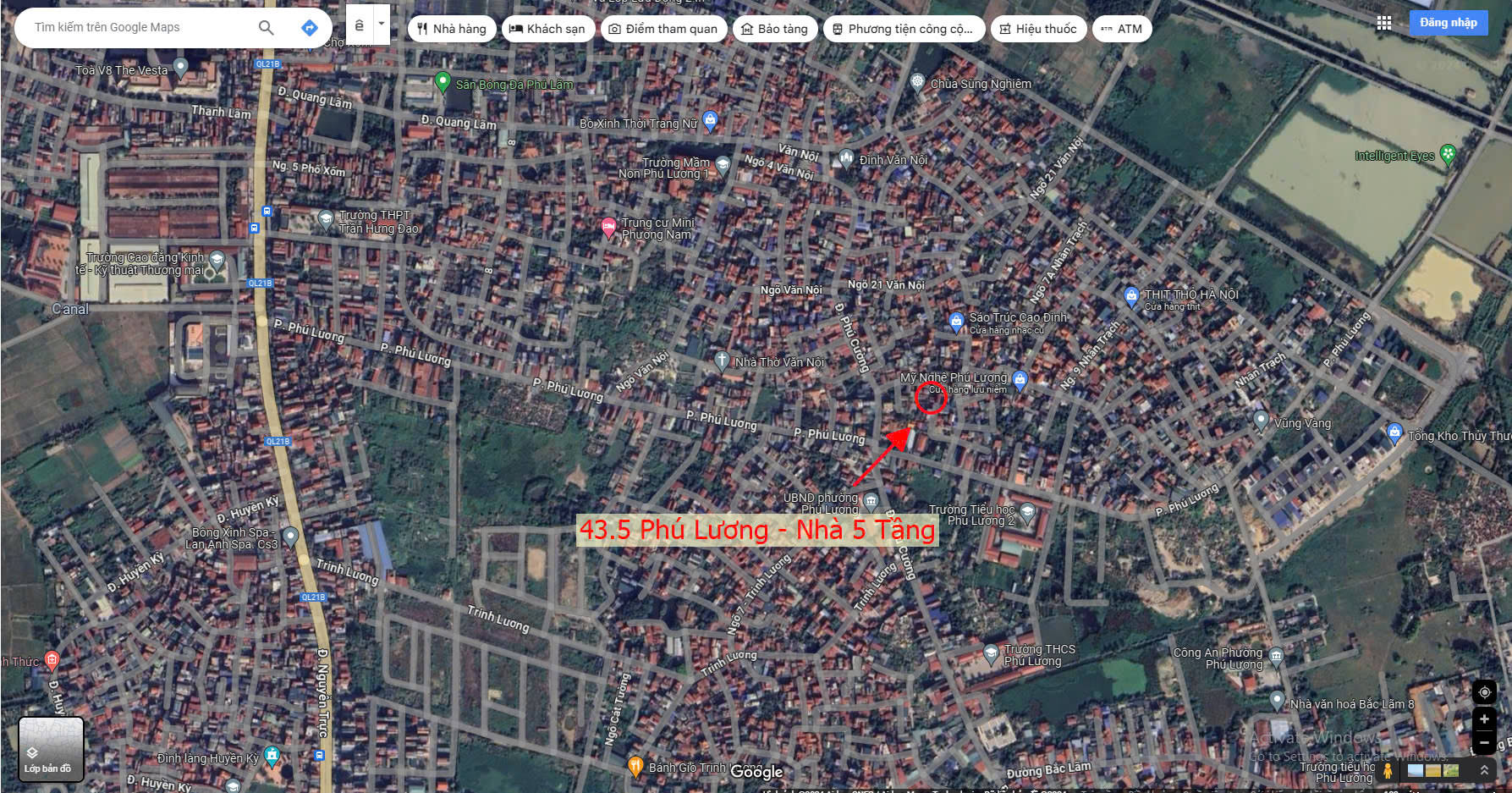 Hình ảnh Bán Nhà 5 Tầng Ngay Trung Tâm Phường Phú Lương Hà Đông Gần Trục Kinh Doanh