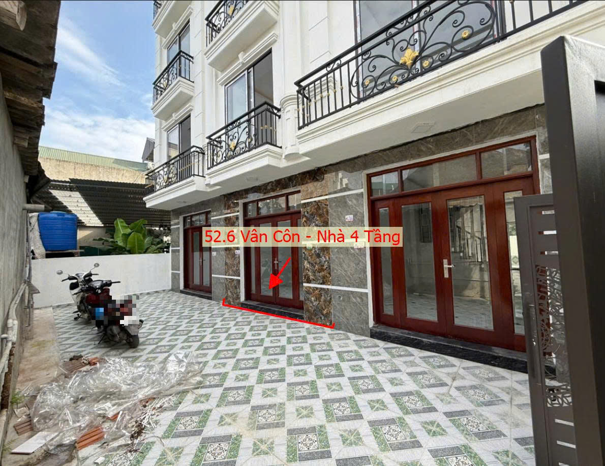 Hình ảnh Bán Nhà 4 Tầng 52.6m Tại Vân Côn Hoài Đức Sát Trục Kinh Doanh Liên Xã Giá Chỉ Vài Tỷ 