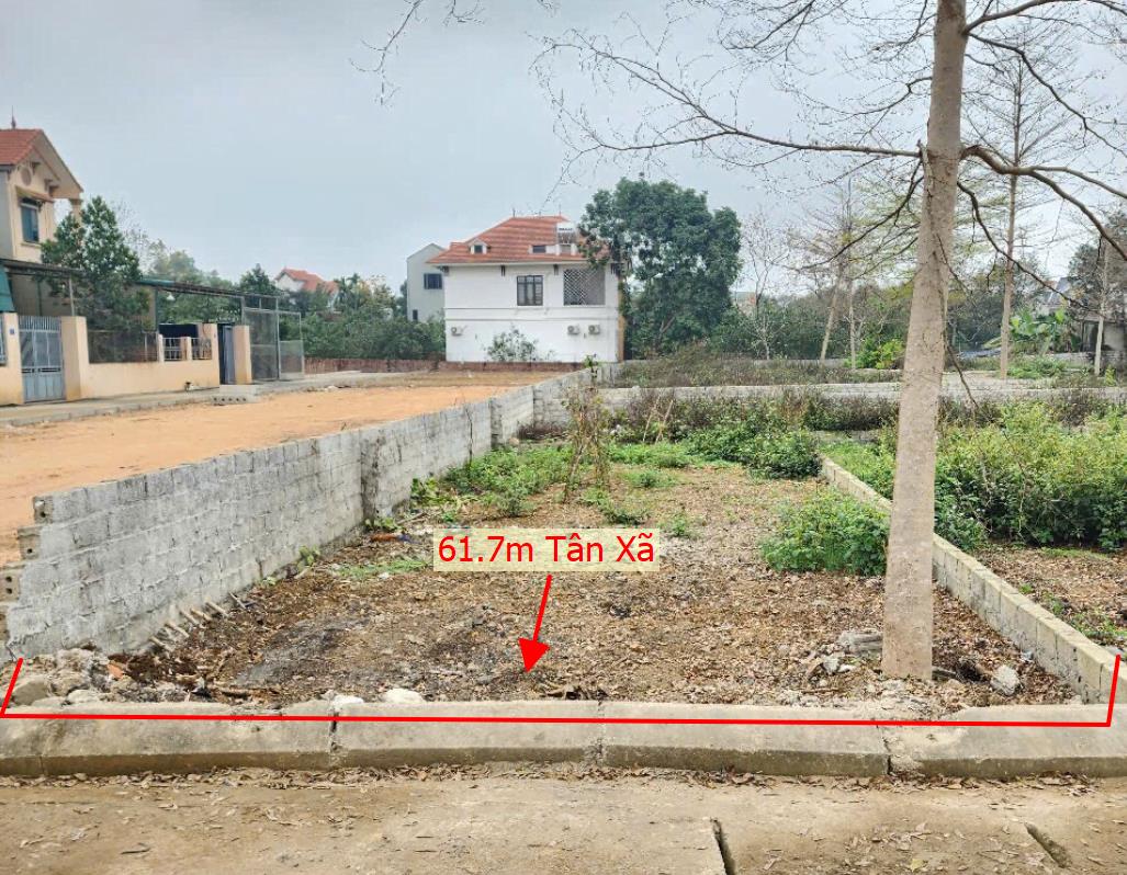 Hình ảnh Bán Lô Đất 61.7m Tại Tân Xã Thạch Thất Bám Đường Bê Tông Ô Tô Vào Tận Đất Xunh Quanh Đầy Đủ Tiện Ích Giá Đầu Tư
