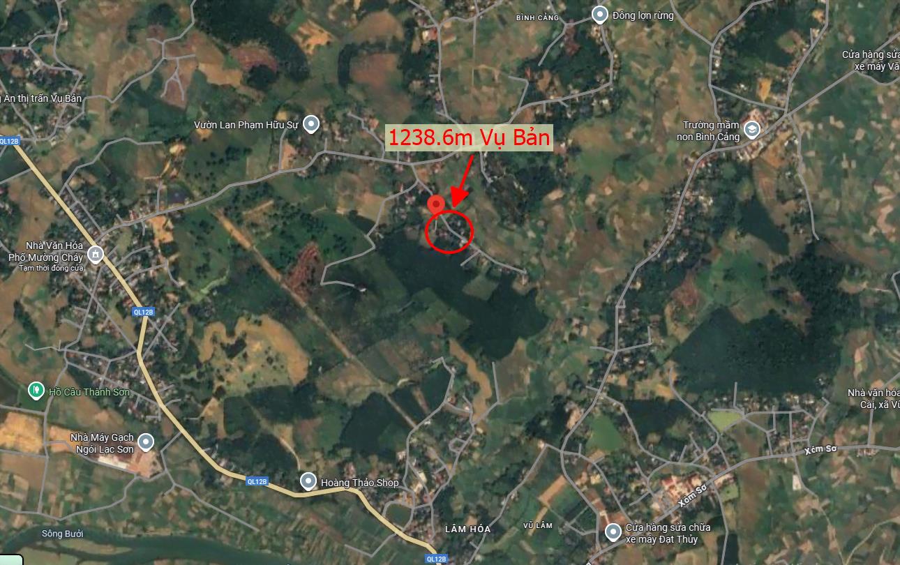 Hình ảnh Bán Lô Đất 1328.6m Tại Kì Sơn Bám Đường Bê Tông Ô Tô Vào Tận Đất  Cách KCN 1km View Núi Thoáng Mát Giá Đầu Tư