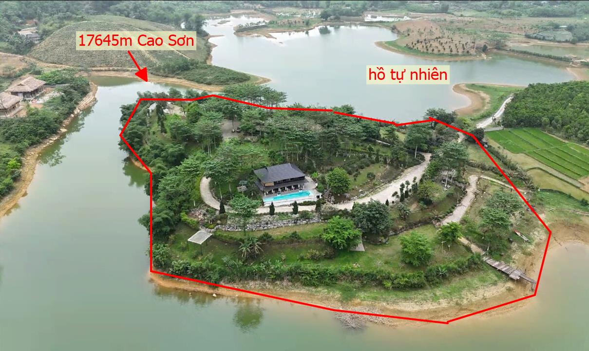 Hình ảnh Bán Lô Đất Nghỉ Dưỡng 17645m Tại Cao Sơn Đà Bắc Bám Hồ Vòng Quanh Đất View Hồ Thoáng Mát Sổ Đỏ Pháp Lý Rõ Ràng