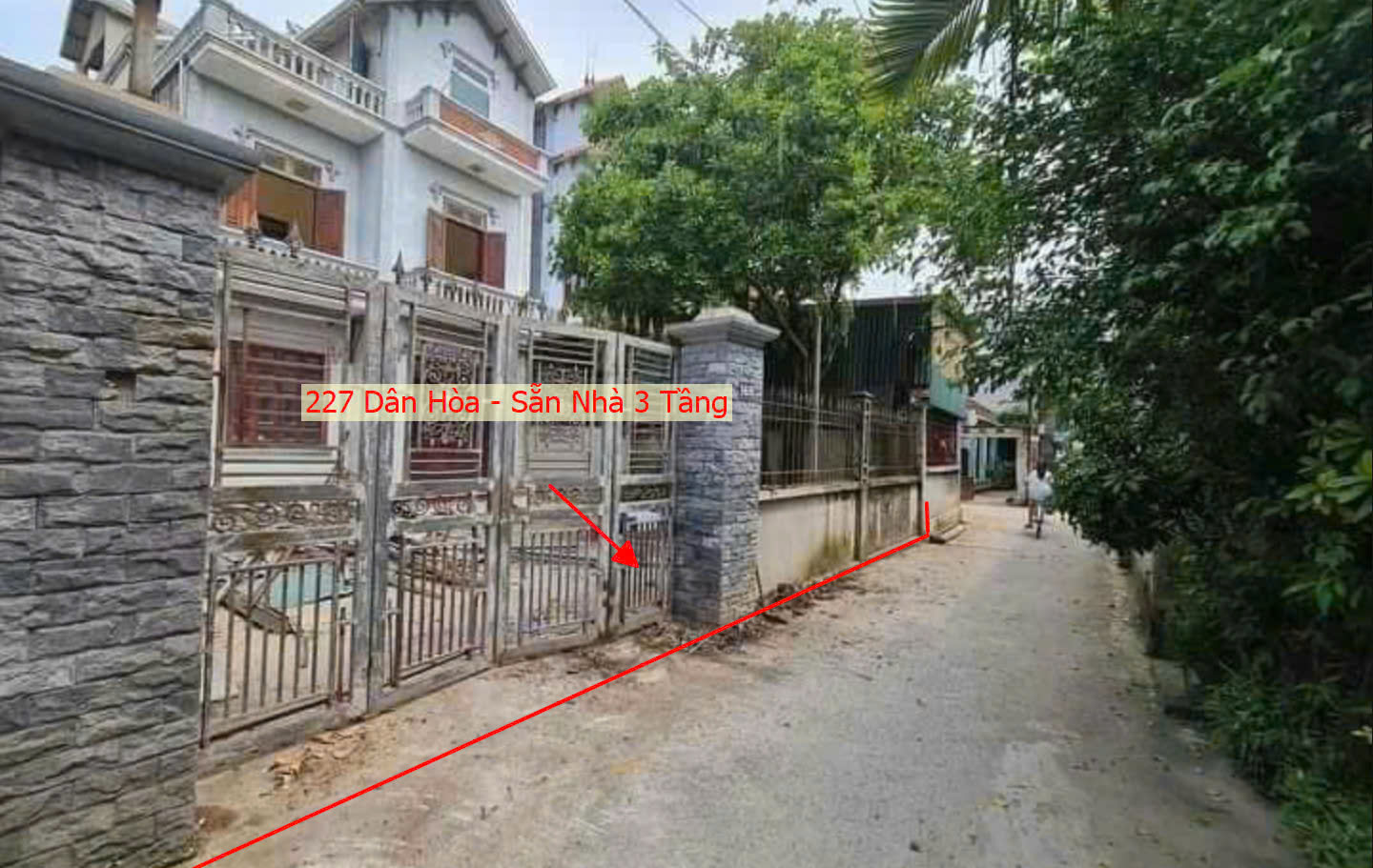 Hình ảnh Bán Nhà 3 Tầng 227M2 Ô Tô Đỗ Tận Cửa Tại Dân Hòa Thanh Oai Gần Mặt Đường QL2B