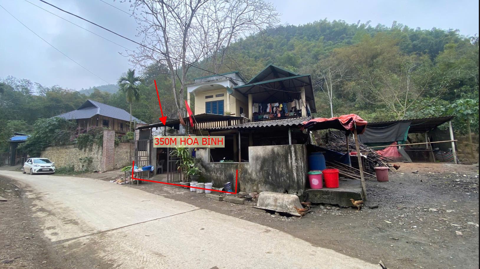 Hình ảnh Bán Đất Tặng Nhà Diện Tích 350m Tại Hòa Bình Đường Ô Tô Tránh Nhau Đầy Đủ Tiện Ích