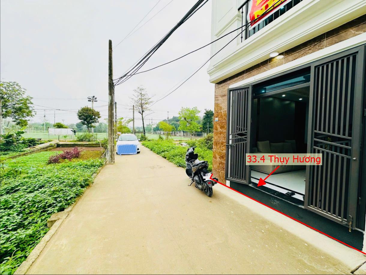Hình ảnh Bán Nhà Thương Mại 33.4m Ngay Sát Sân Bóng Ô Tô Đỗ Tận Cửa Tại Thụy Hương Giá Chỉ Vài Tỷ 