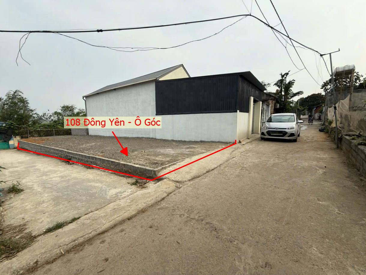 Hình ảnh Bán Lô Góc 3 Mặt Tiền 108m Tại Đông Yên Đường Thông Ô Tô Sát Mặt Đường Kinh Doanh TL412B