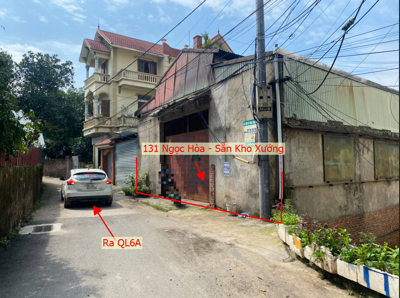 Hình ảnh Bán Đất Full Thổ Cư Sẵn Kho Xưởng Ngay Gần QL6A Tại Ngọc Hòa Chương Mỹ