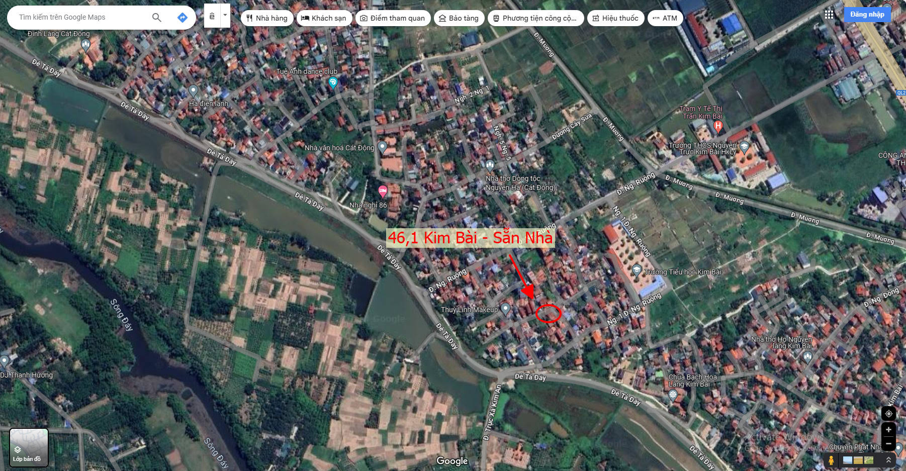 Hình ảnh Bán Đất Sẵn Nhà Cấp 4 Ngay Trung Tâm Thị Trấn Kim Bài Thanh Oai Giá Nhỉnh Tỷ 