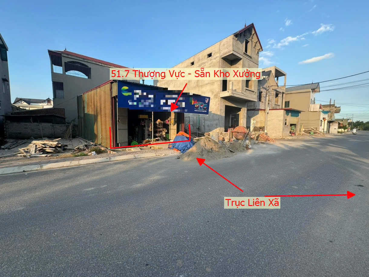 Hình ảnh Bán Đất Full Thổ Cư Sẵn Kho Xưởng Bám Mặt Đường Kinh Doanh Liên Xã Tại Thượng Vực 