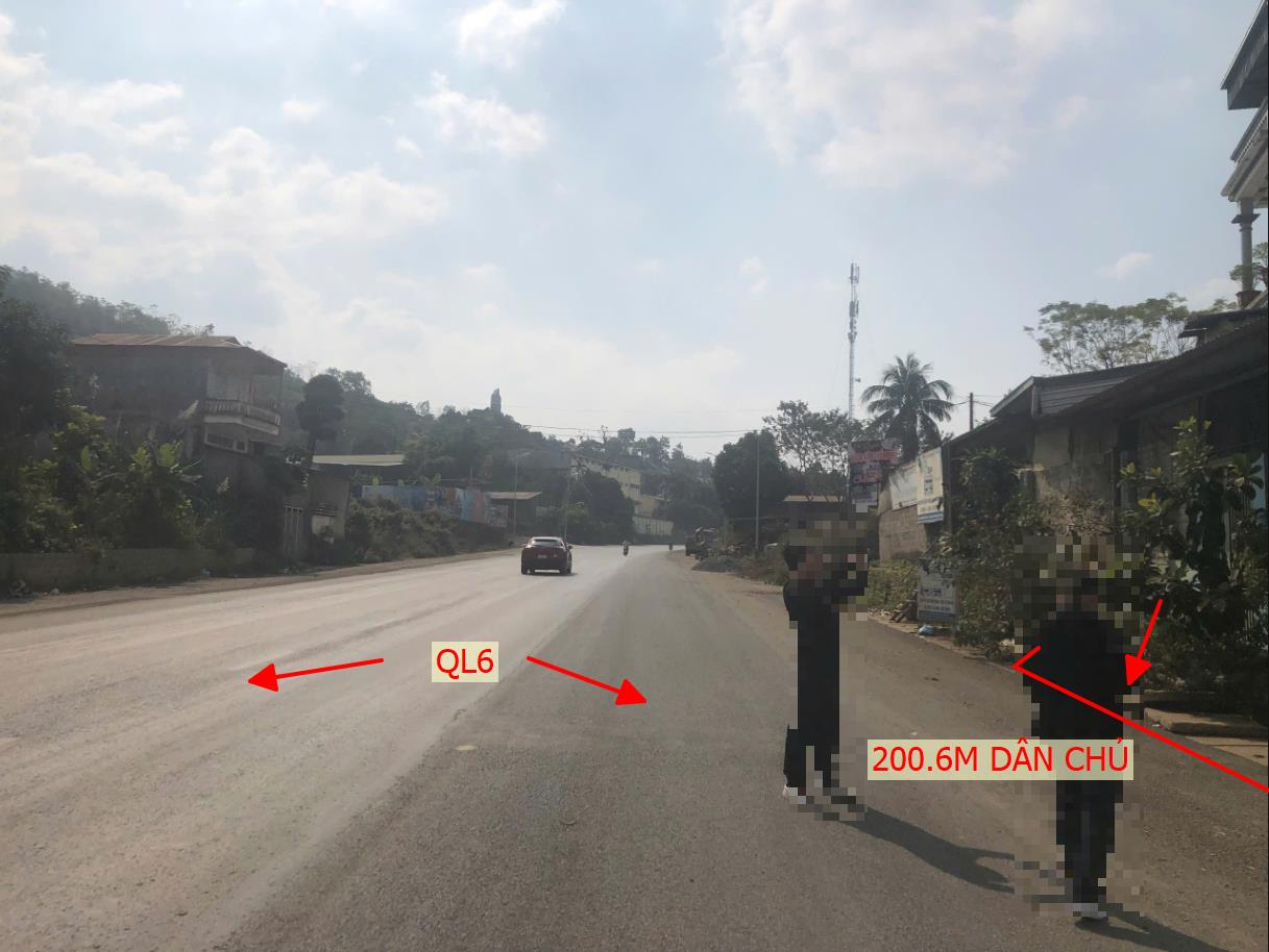 Hình ảnh Bán Lô Đất 200m Tại Dân Chủ TP Hòa Bình Bám Đường QL6 Phù Hợp Kinh Doanh Buôn Bán