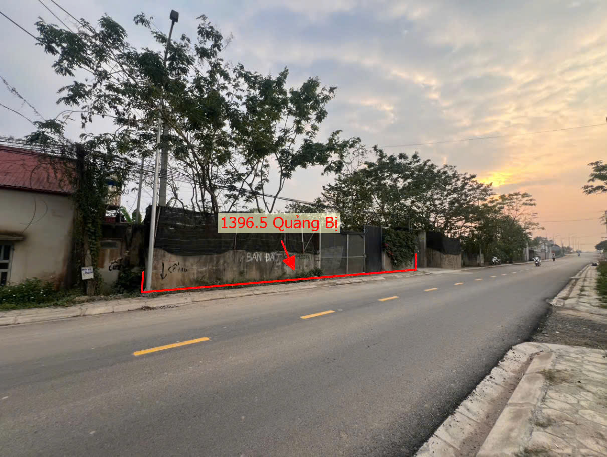 Hình ảnh Bán Đất Quảng Bị Bám Mặt Đường Kinh Doanh Liên Xã Ngay Gần Trung Tâm Xã Quảng Bị 
