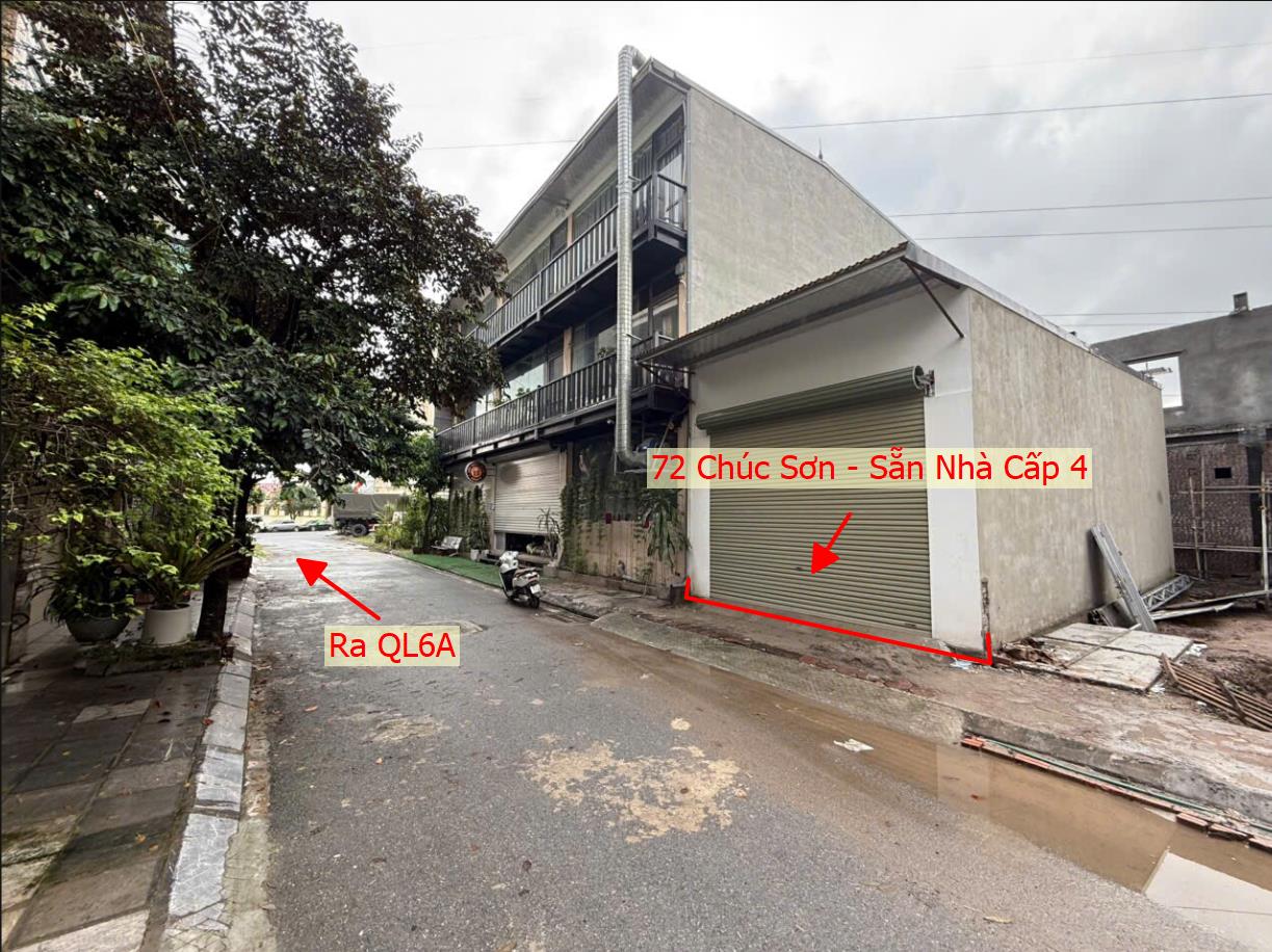 Hình ảnh Đất Dịch Vụ Thị Trấn Chúc Sơn Trục Đường Kinh Doanh Gần QL6A Sát Khu Đô Thị Lộc Ninh 