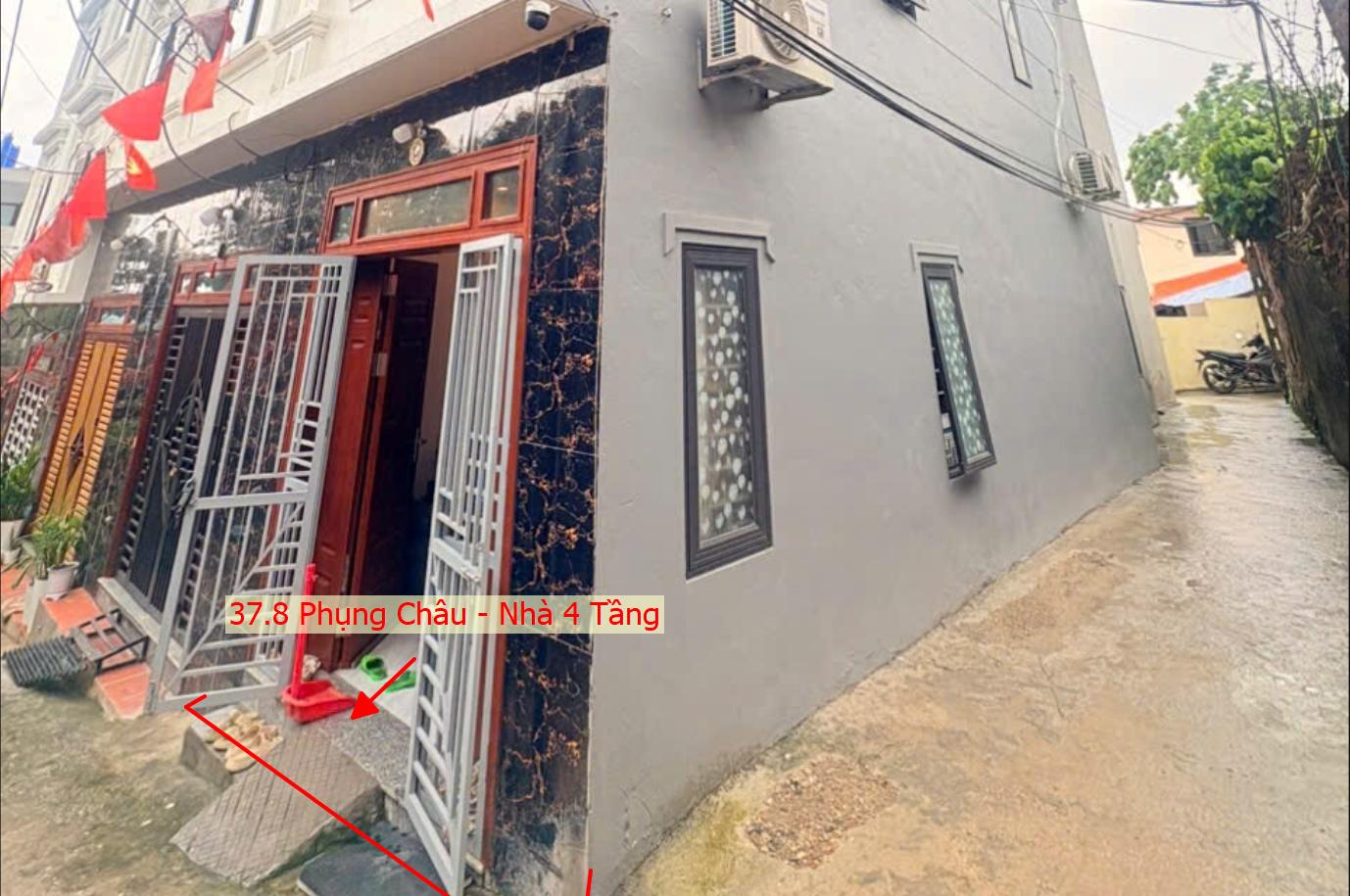 Hình ảnh Bán Căn Góc 4 Tầng 37.8m Tại Phụng Châu Sát Trục Chính Kinh Doanh Liên Xã Giá Chỉ Vài Tỷ