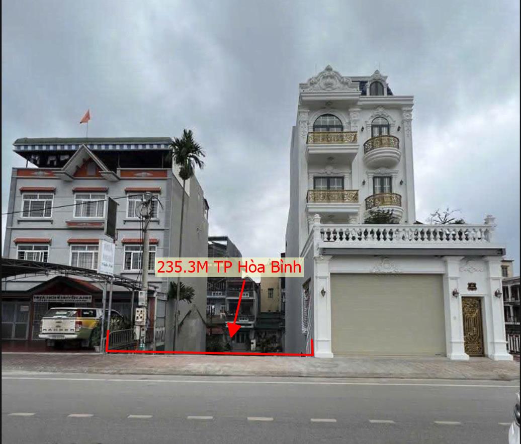 Hình ảnh Bán Lô Đất 235.3m Tại Đồng Tiến TP Hòa Bình Dân Cư Đông Đúc Sầm Uất Đầy Đủ Tiện Ích View Sông Đà Thoáng Mát