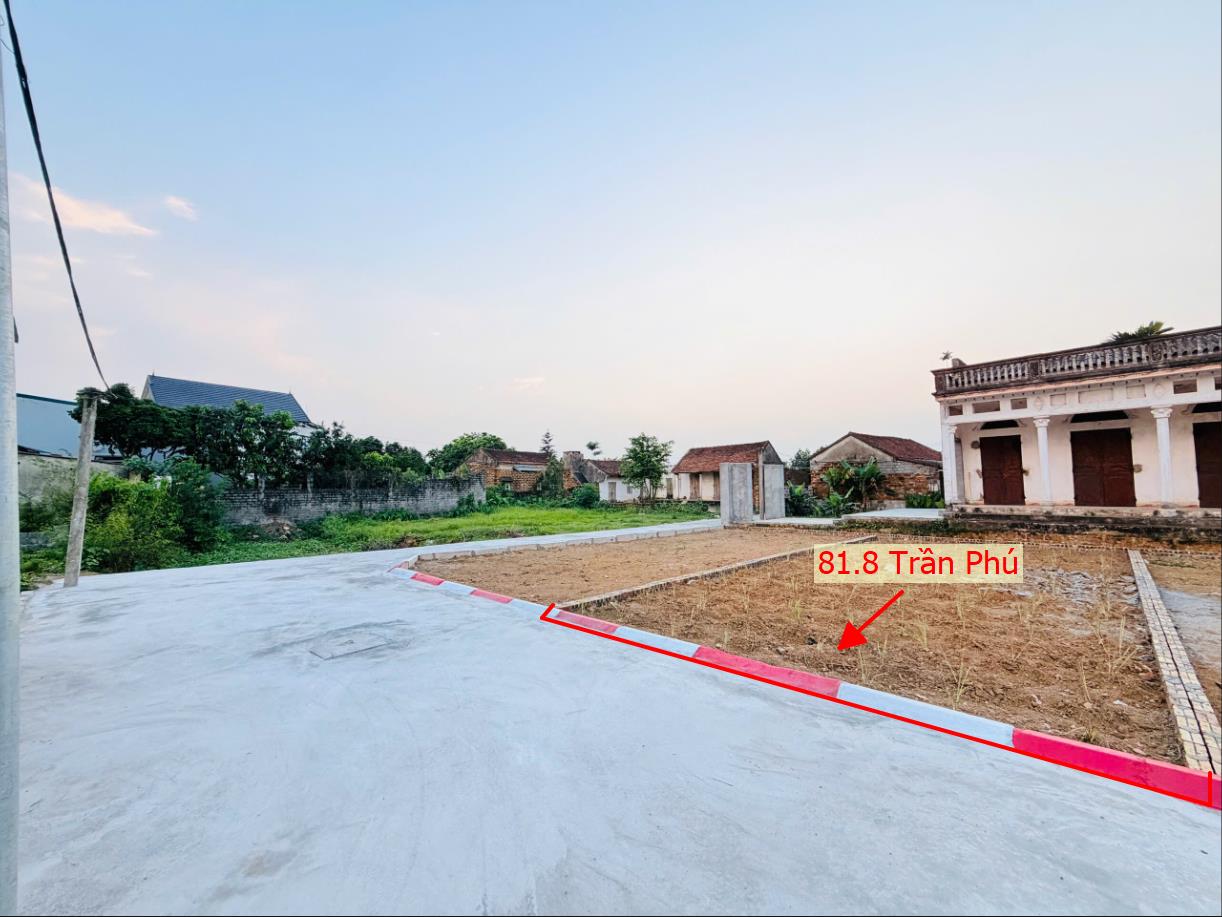 Hình ảnh Bất Động Sản Trần Phú Bán Đất Phân Lô Khu Vực Trần Phú Ô Tô Đỗ Tận Đất Sát Trục Chính Liên Xã Gần Khu Huấn Luyện Miếu Môn