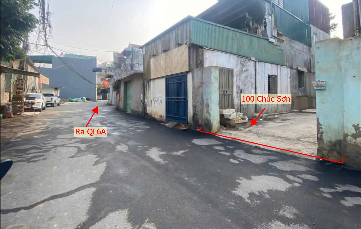 Hình ảnh Bán Đất Sẵn Nhà Kho Xưởng Tại Thị Trấn Chúc Sơn Bám Mặt Đường Kinh Doanh Giá Chỉ Vài Tỷ