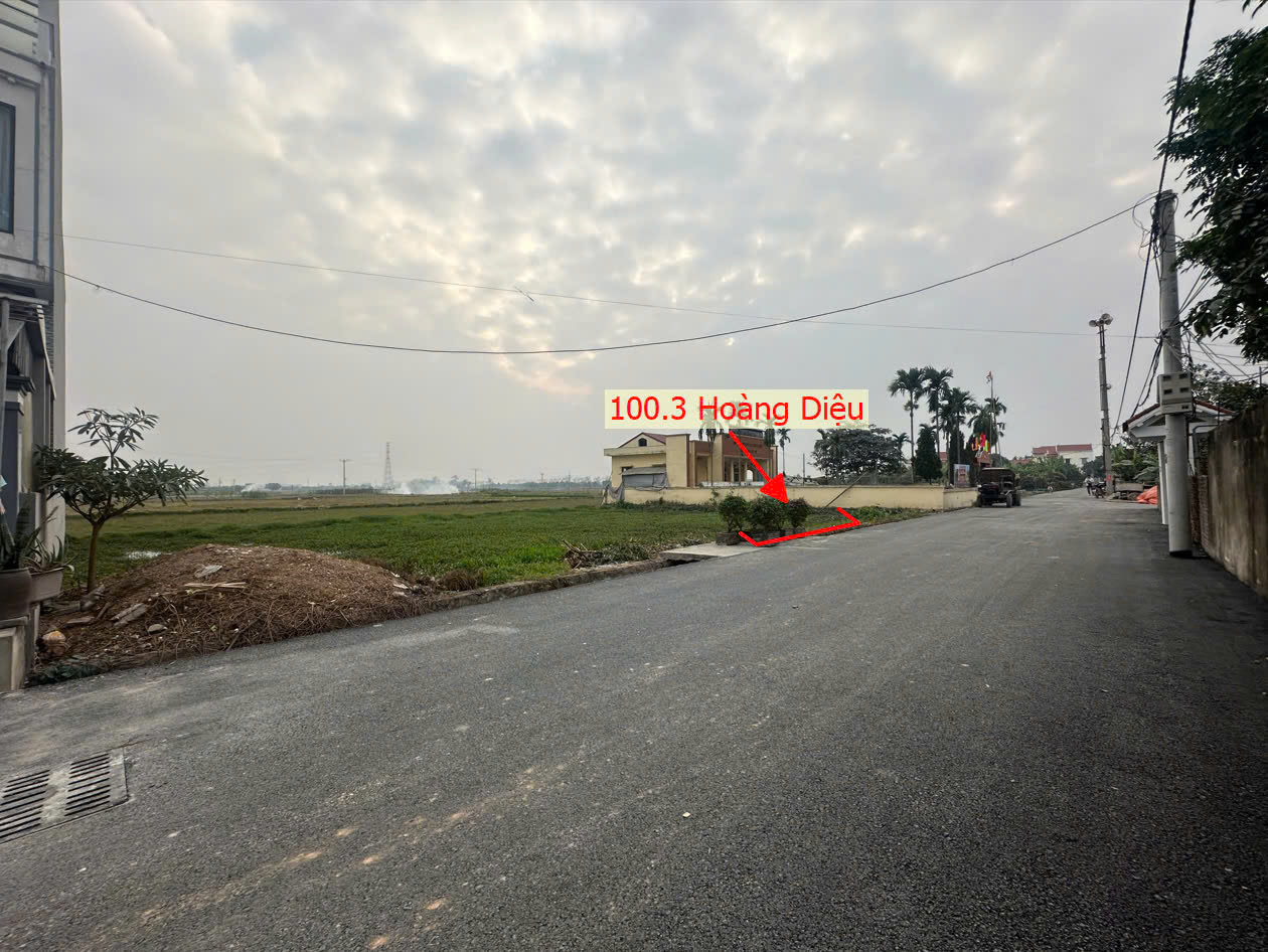 Hình ảnh Đất Đấu Giá Thôn An Vọng Xã Hoàng Diệu Cạnh Nhà Văn Hóa Thôn An Vọng Gần Trục Chính Liên Huyện 